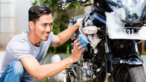 Cara Cuci Motor Yang Benar Biar Cat Gak Cepat Kusam Dan Tetap Kinclong